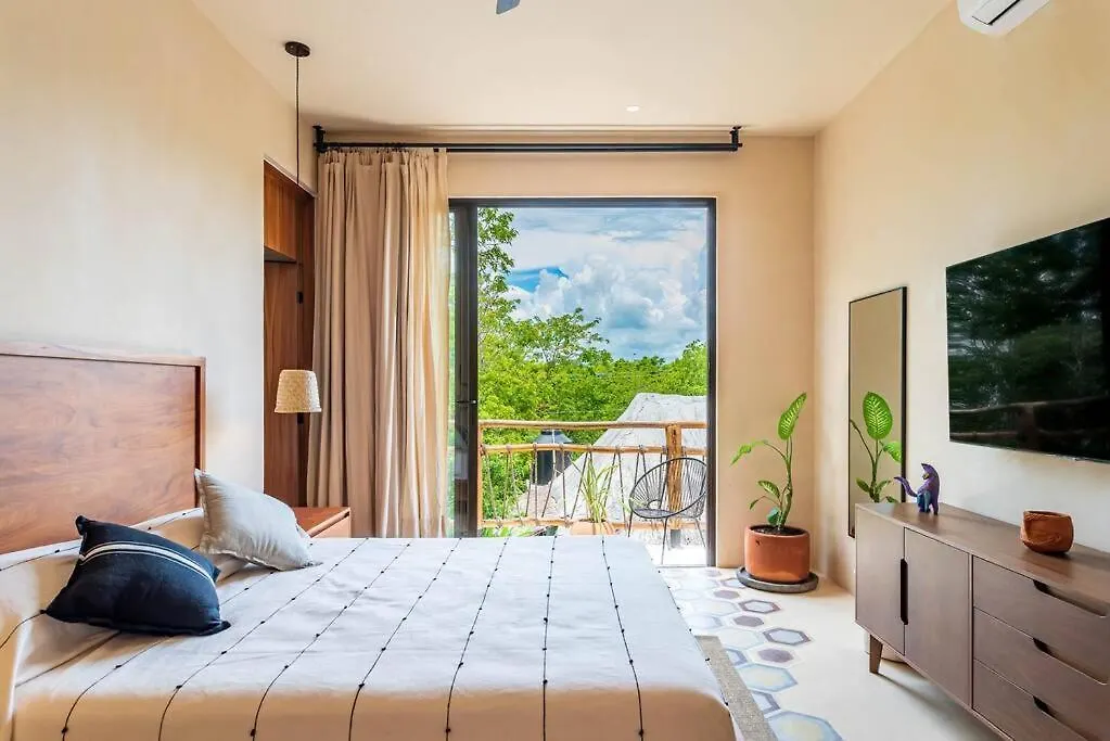 @Villa.Akbal- 2Bd Rooftop W/ Open Dinning Room Tulum Mexico