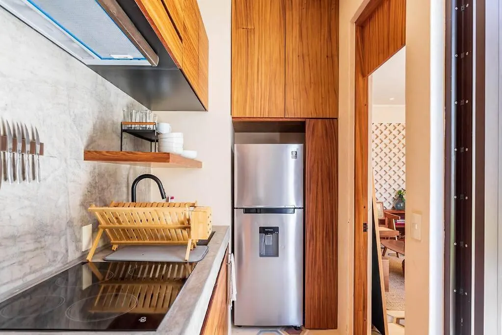 Apartment @Villa.Akbal- 2Bd Rooftop W/ Open Dinning Room Tulum