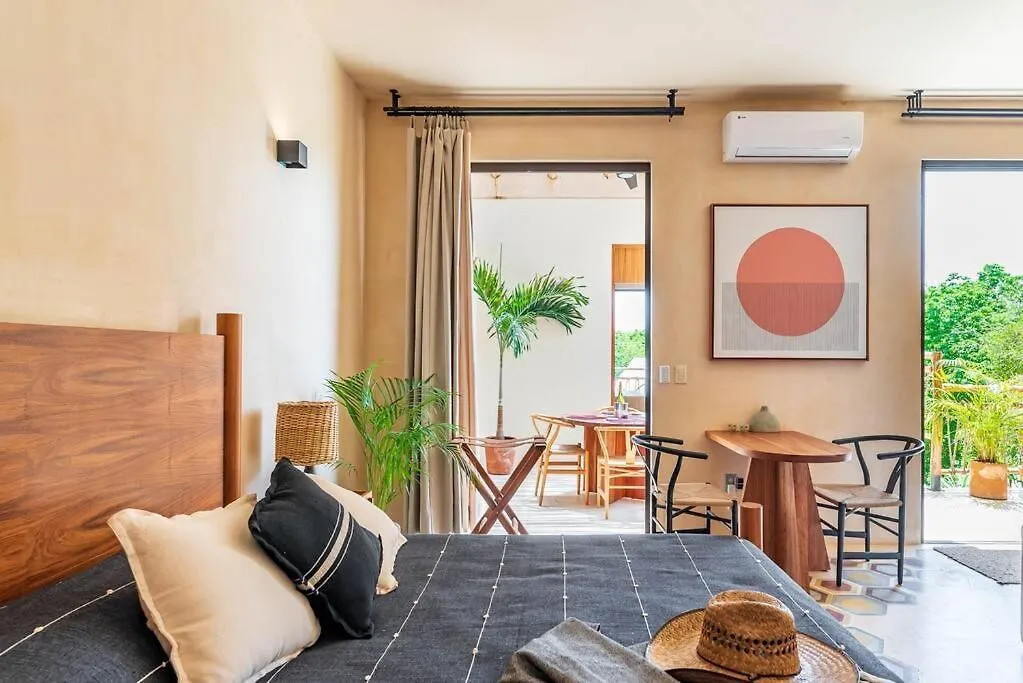 Apartment @Villa.Akbal- 2Bd Rooftop W/ Open Dinning Room Tulum